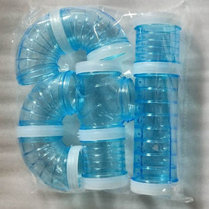 Plastic Training Playing Tools DIY External Tunnel Hamster Toys  Multifunctional Hamster Cage Accessories 1 PC Hamster Pipeline