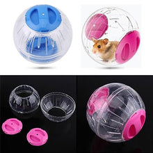 Load image into Gallery viewer, 10cm Breathable Clear Ball Without Bracket Hamster Pets Product Small Running Ball 2Colors Plastic Fit For Small Pets Pink blue
