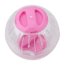 Load image into Gallery viewer, 10cm Breathable Clear Ball Without Bracket Hamster Pets Product Small Running Ball 2Colors Plastic Fit For Small Pets Pink blue
