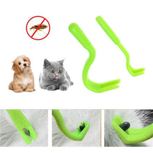 Load image into Gallery viewer, 2PCS Pets Tick Removal Tool Dual Teeth Tick Twistered Cats Dogs Cleaning Supplies Mites Twist Hook Remover Hook Pet Supplies
