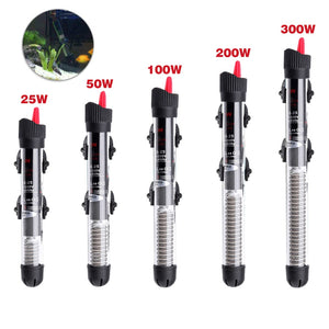 25W/50W/100W/200W/300W Aquarium Submersible Fish Tank Automatic Water Heater Constant Temperature Heating Rod EU Plug 7 #1