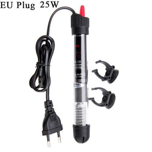 25W/50W/100W/200W/300W Aquarium Submersible Fish Tank Automatic Water Heater Constant Temperature Heating Rod EU Plug 7 #1